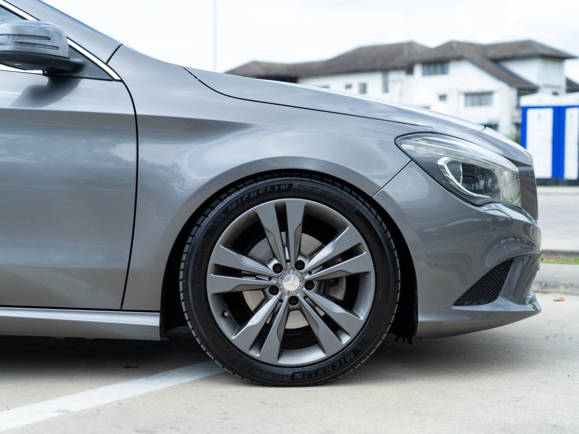 2017 Mercedes-Benz C-Class W205 C200 สีเทา