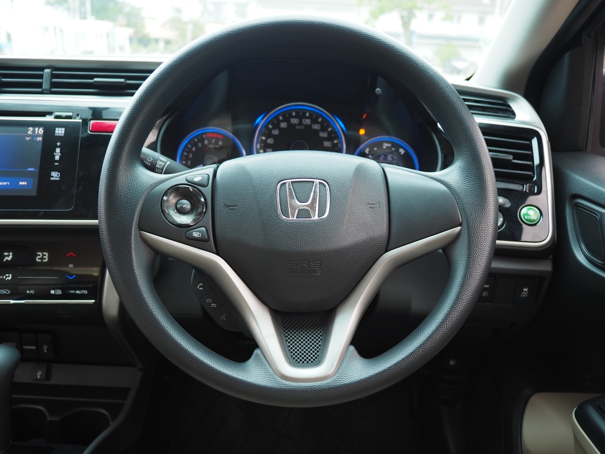 2014 Honda City สีดำ (รูปที่ 8)
