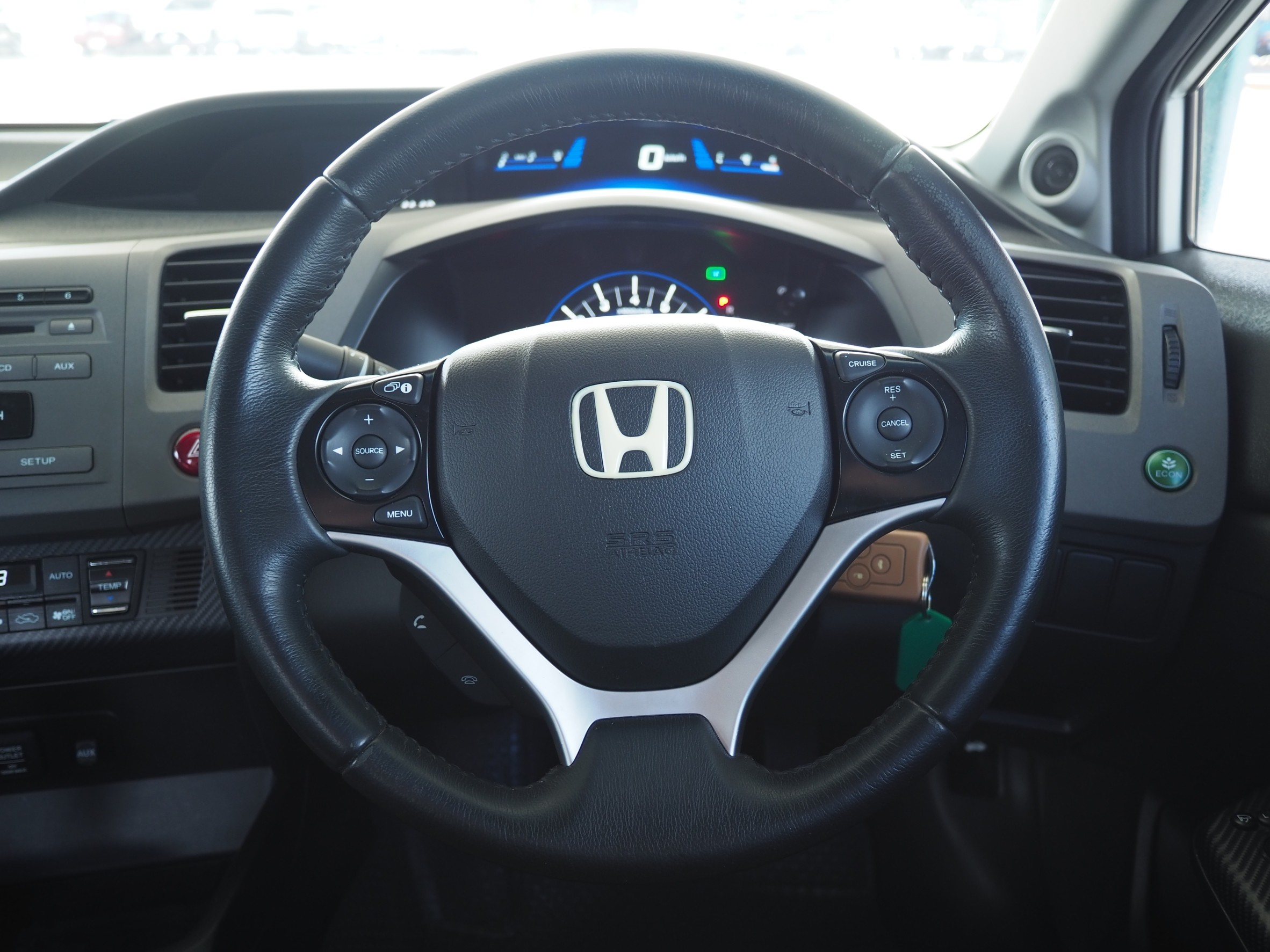 2016 Honda Civic Sedan สีขาว