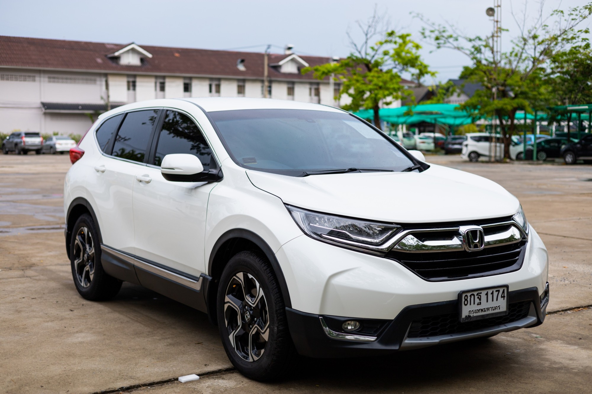 2019 Honda CR-V สีขาว