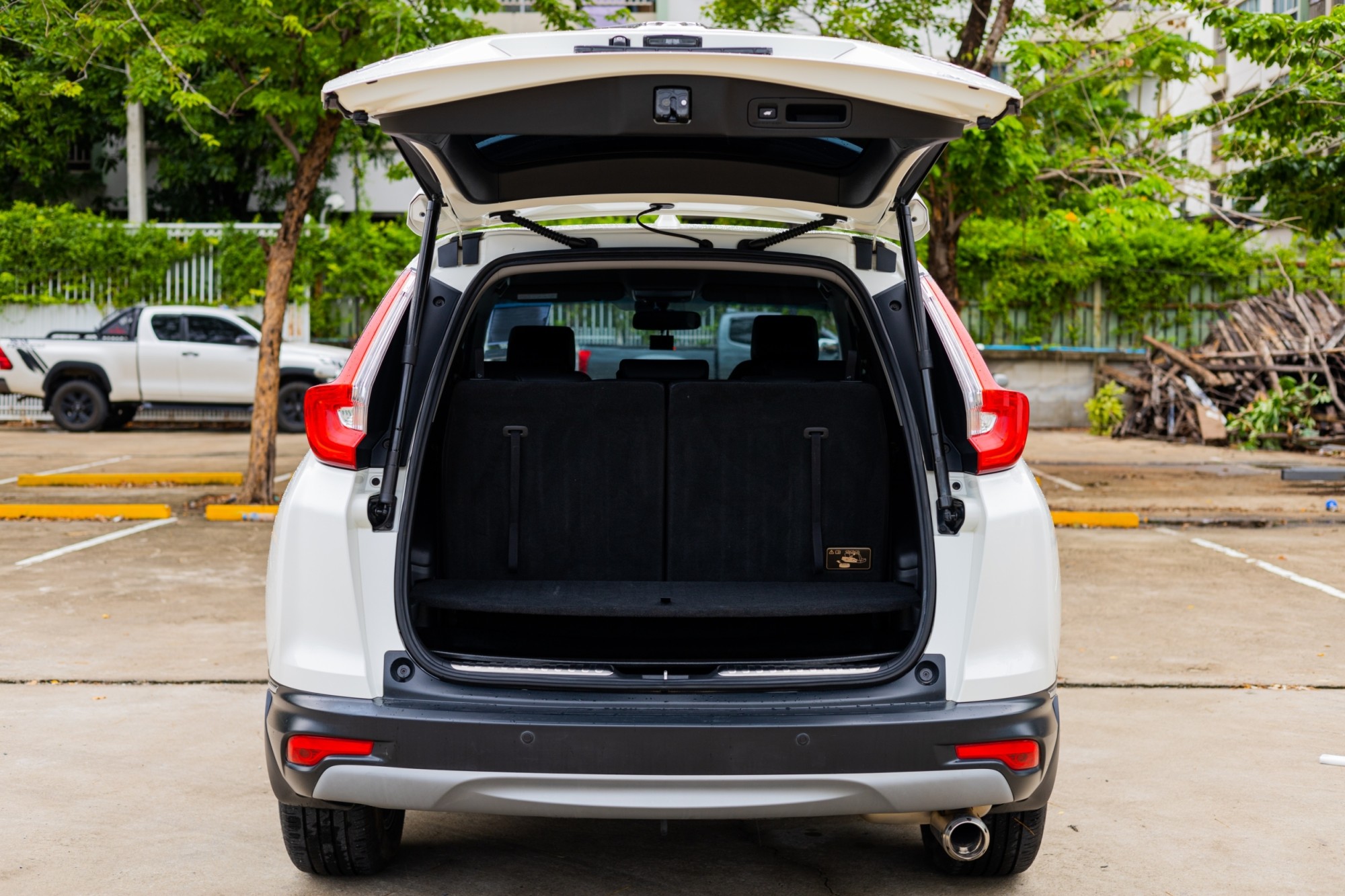 2019 Honda CR-V สีขาว