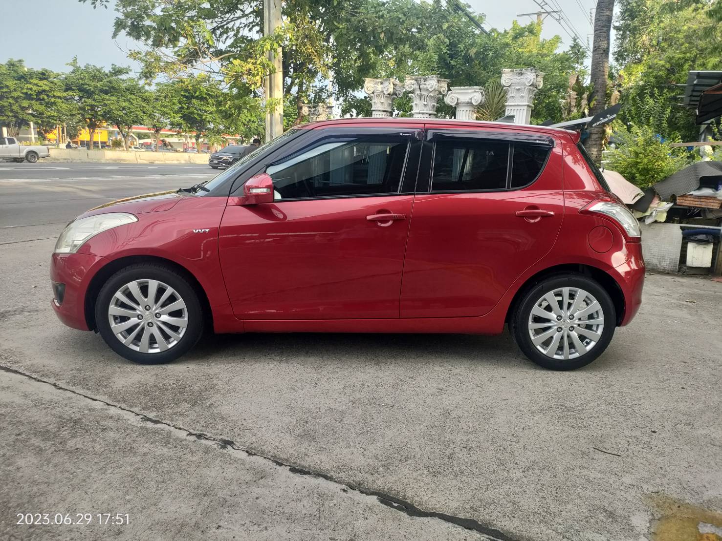 TOP SUZUKI SWIFT 1.2GLX VVT CVT ปี2012 ฟรีดาวน์ (รูปที่ 17)