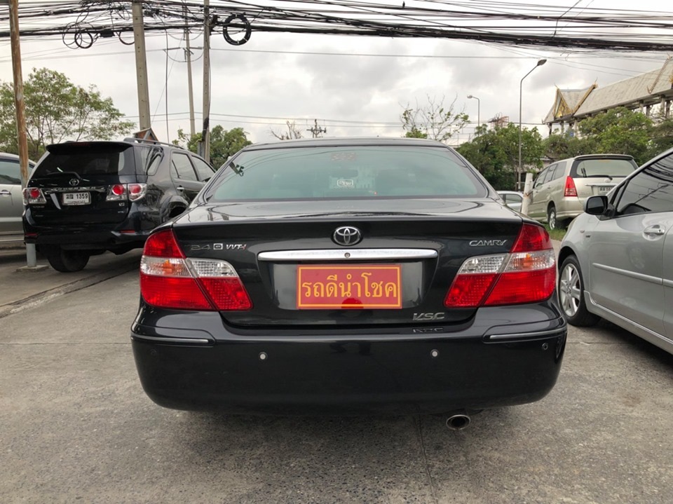 Toyota Camry ปี 2004 สีดำ (รูปที่ 6)
