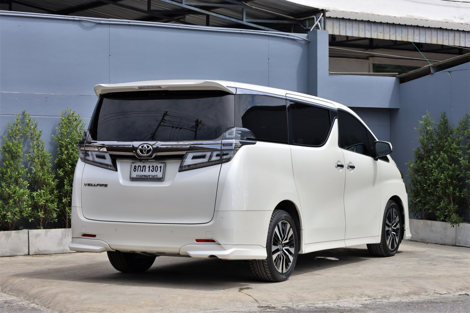 2019 TOYOTA VELLFIER 2.5V auto ไมล์แท้ 98xxx km. รถสวย ตรงปก