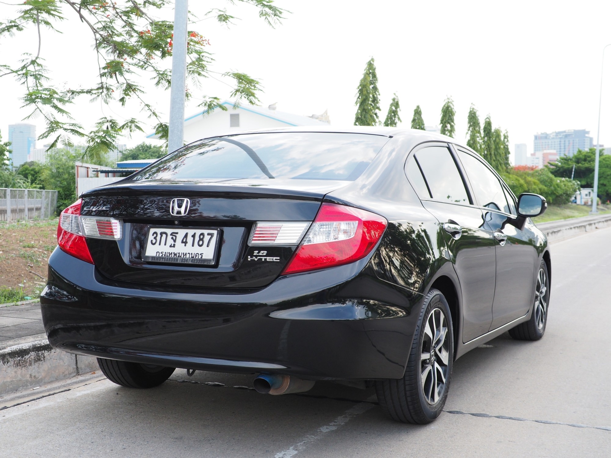 2014 Honda Civic FB สีดำ