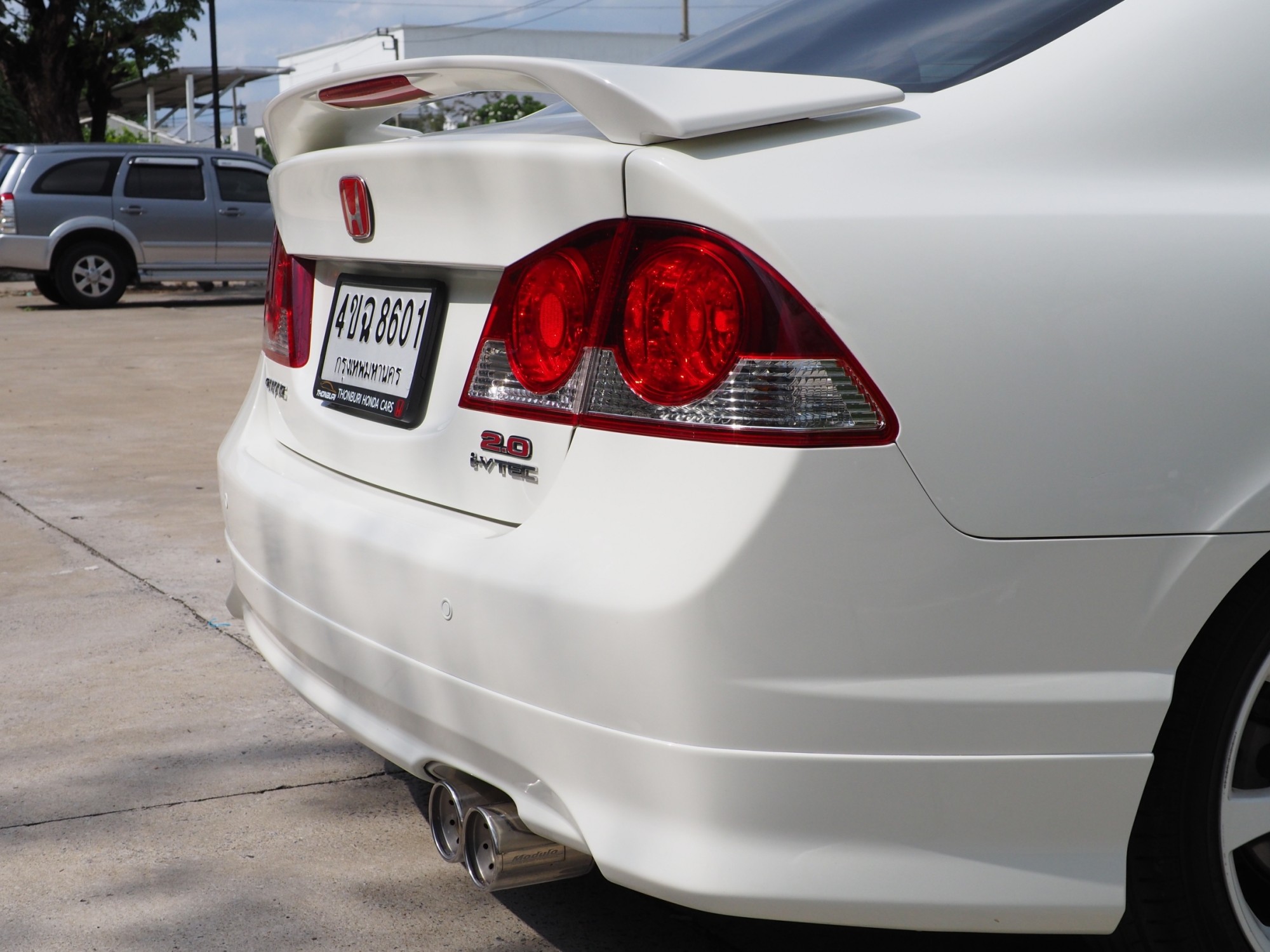 2008 Honda Civic FD สีขาว (รูปที่ 4)