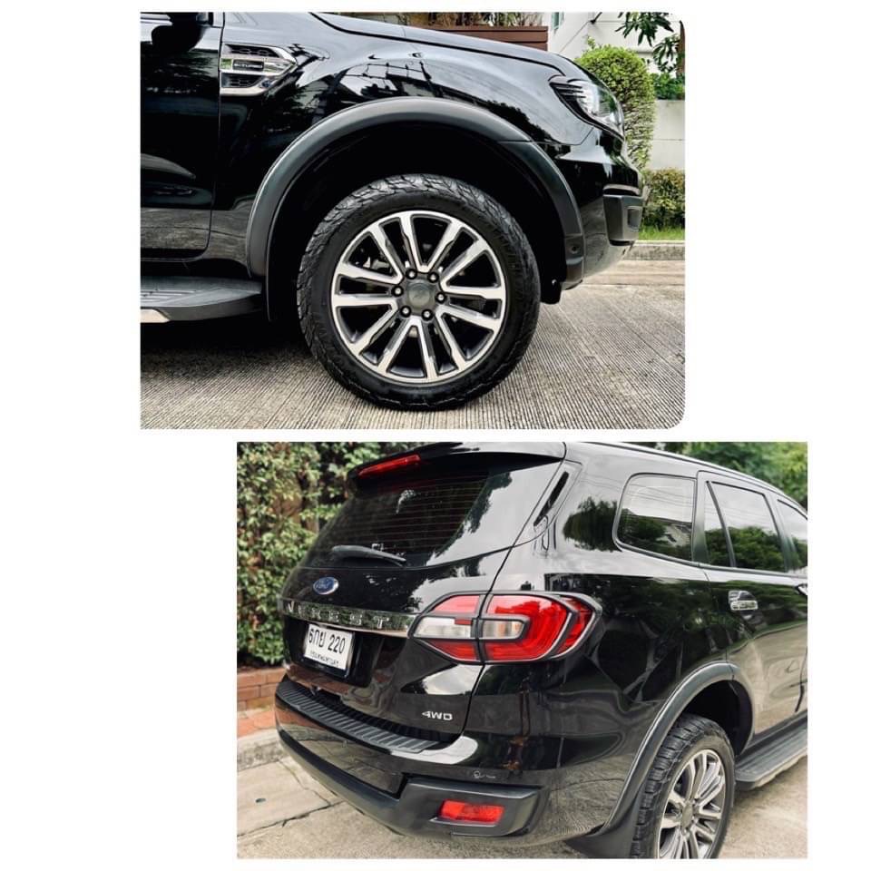 2018 Ford Everest Titanium+ 4x4 สีดำ