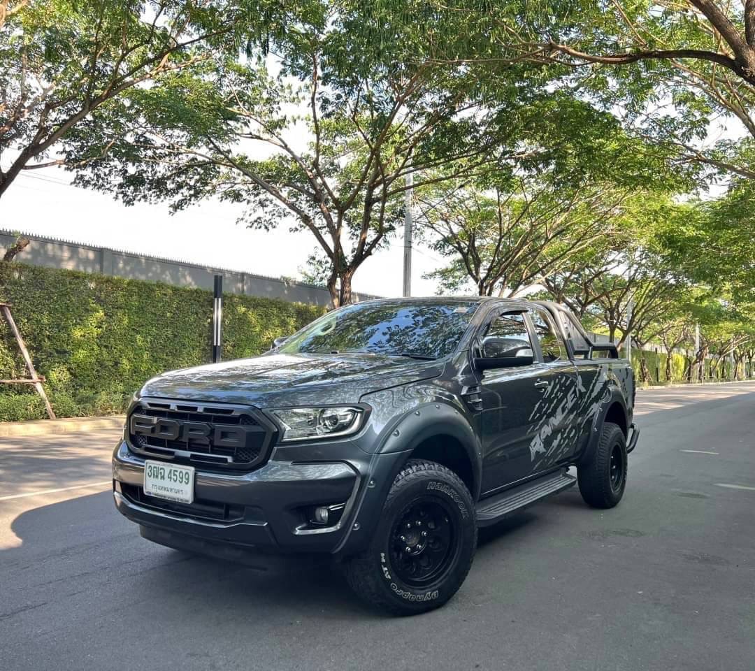 2021 Ford Ranger Open cab สีดำ (รูปที่ 2)