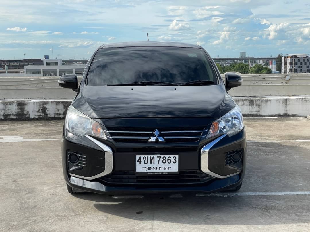 2020 Mitsubishi Mirage 1.2 Glx Dynamic Shield สีดำ (รูปที่ 2)