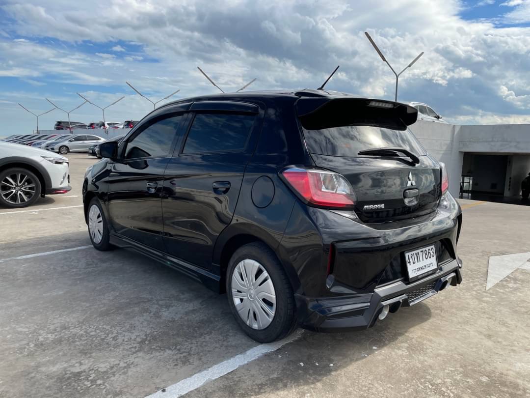 2020 Mitsubishi Mirage 1.2 Glx Dynamic Shield สีดำ (รูปที่ 7)
