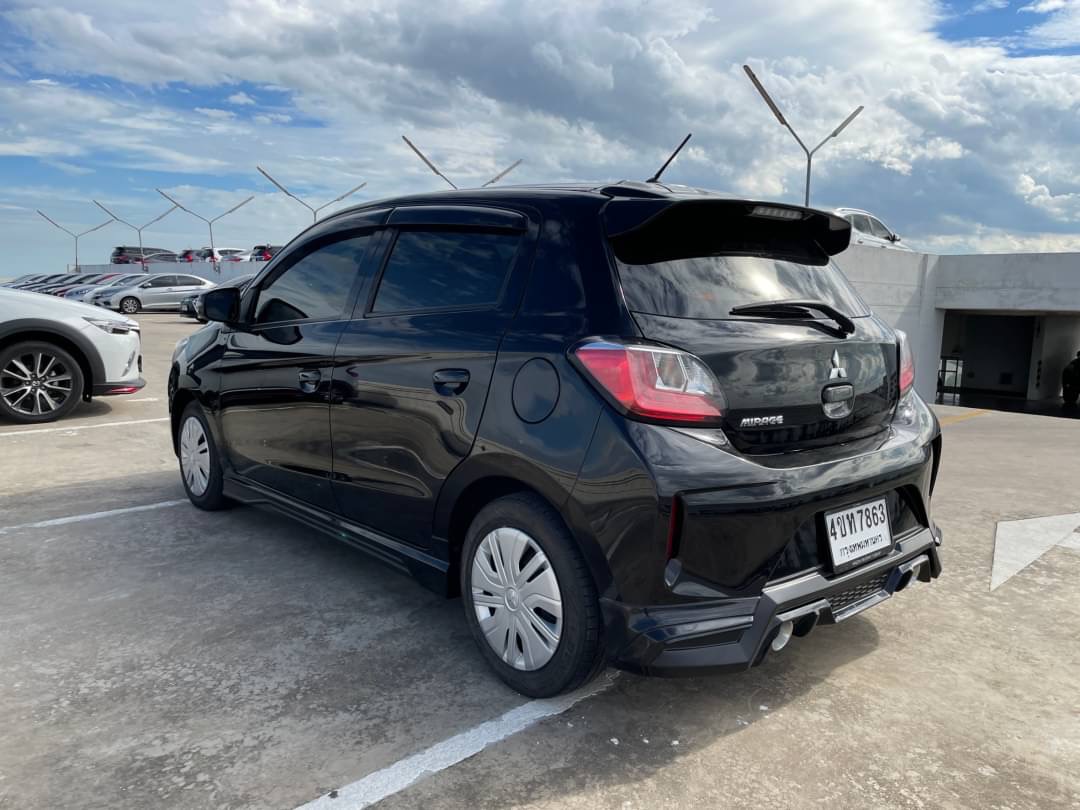 2020 Mitsubishi Mirage 1.2 Glx Dynamic Shield สีดำ