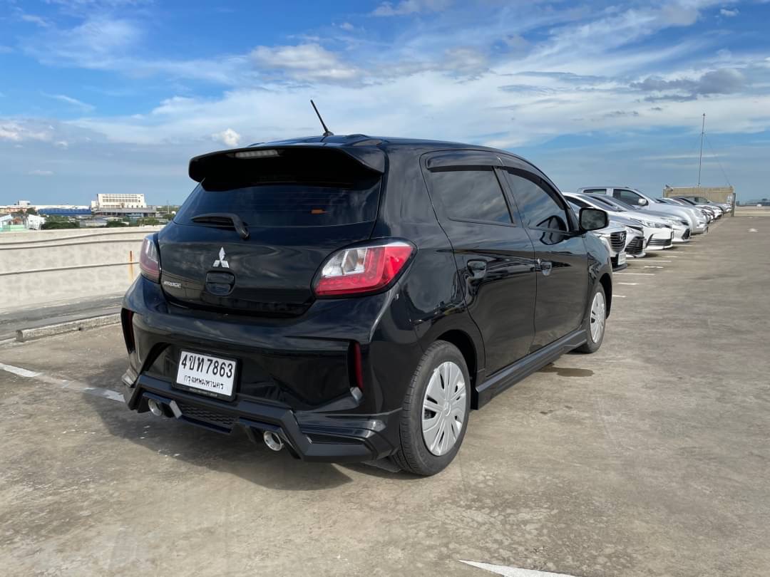 2020 Mitsubishi Mirage 1.2 Glx Dynamic Shield สีดำ (รูปที่ 8)