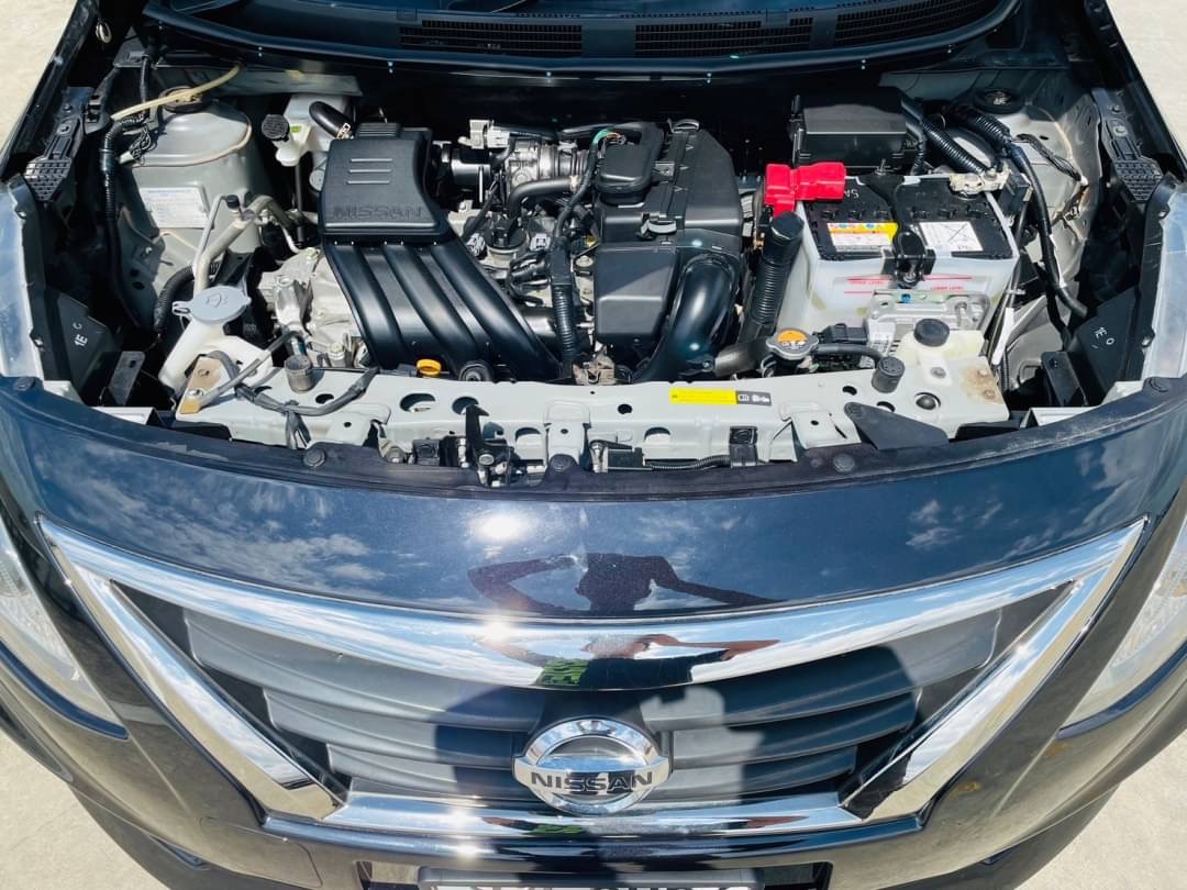 2019 Nissan Almera สีดำ (รูปที่ 6)