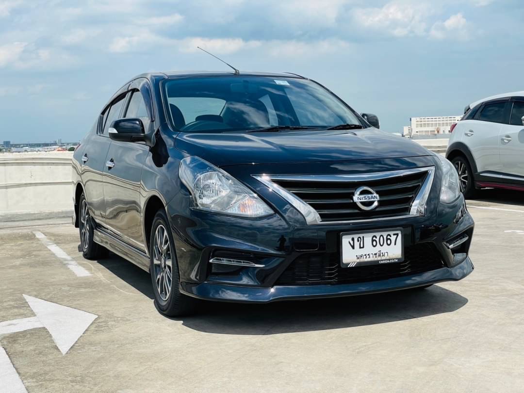 2019 Nissan Almera สีดำ