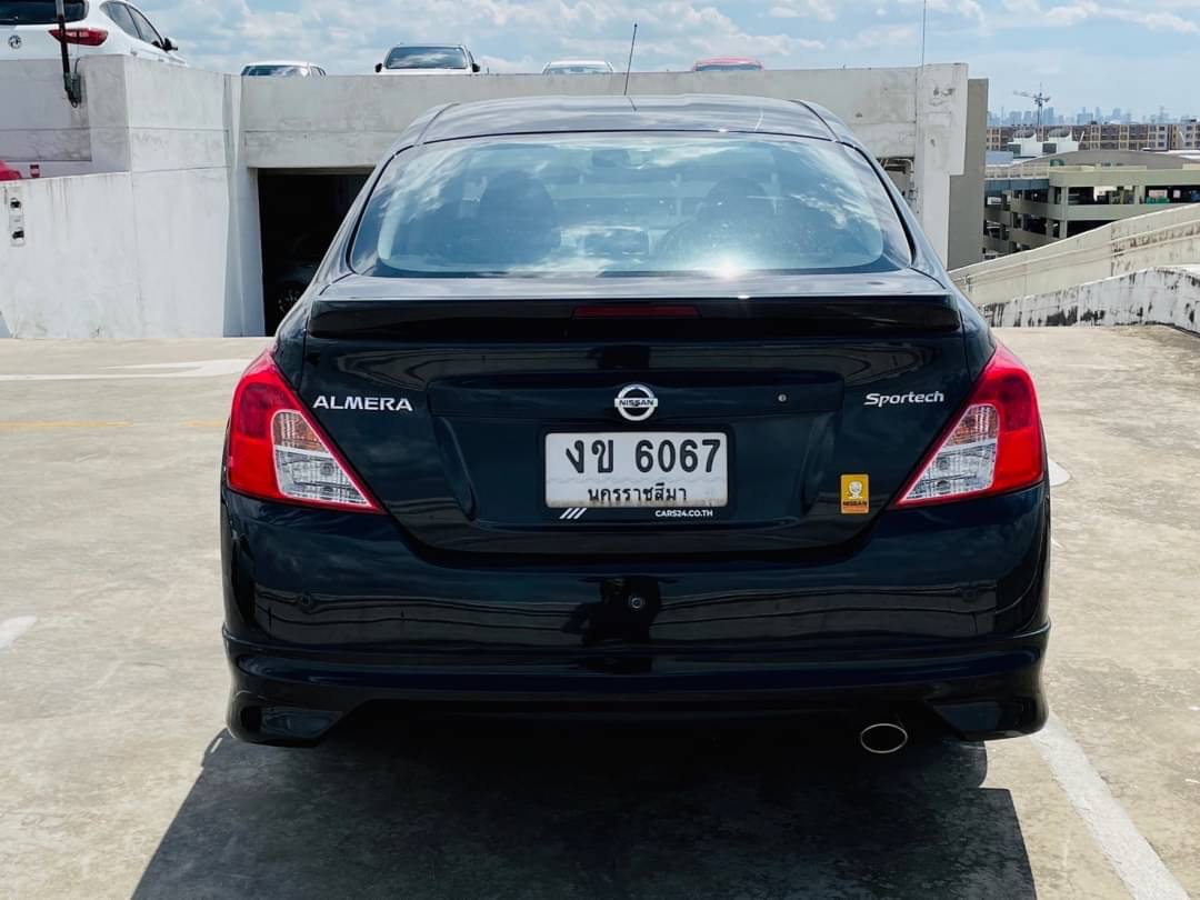 2019 Nissan Almera สีดำ (รูปที่ 4)