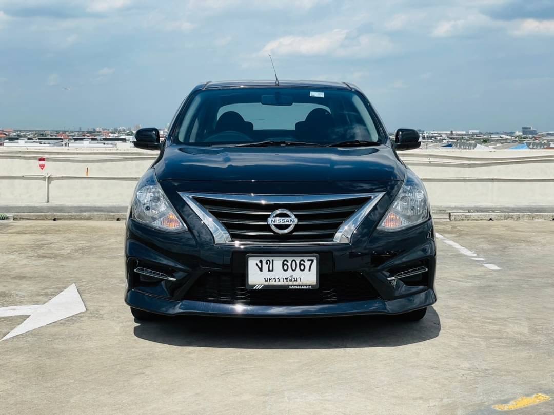 2019 Nissan Almera สีดำ (รูปที่ 2)