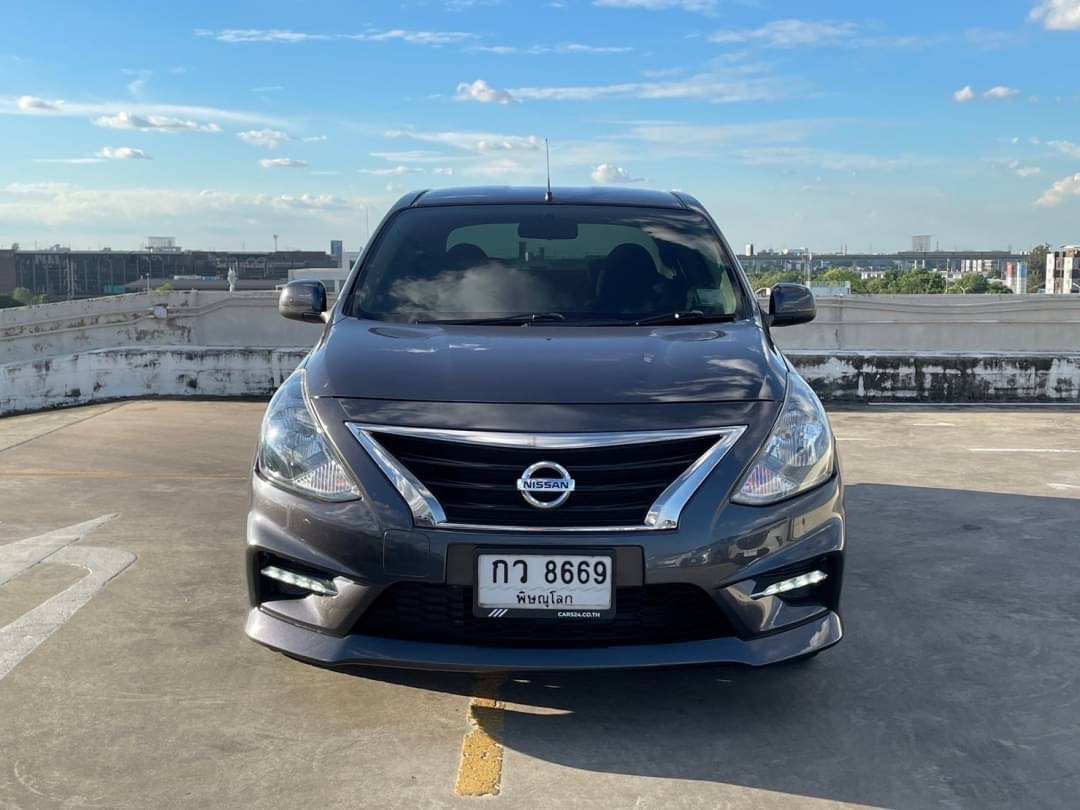 2018 Nissan Almera สีดำ (รูปที่ 3)