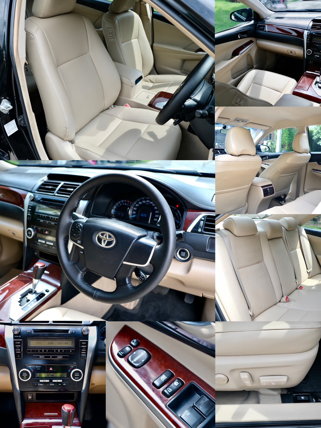 Toyota Camry 2.0 G auto ไมล์ 2 แสน iรถสวย พร้อมโอน ฟรีดาวน์