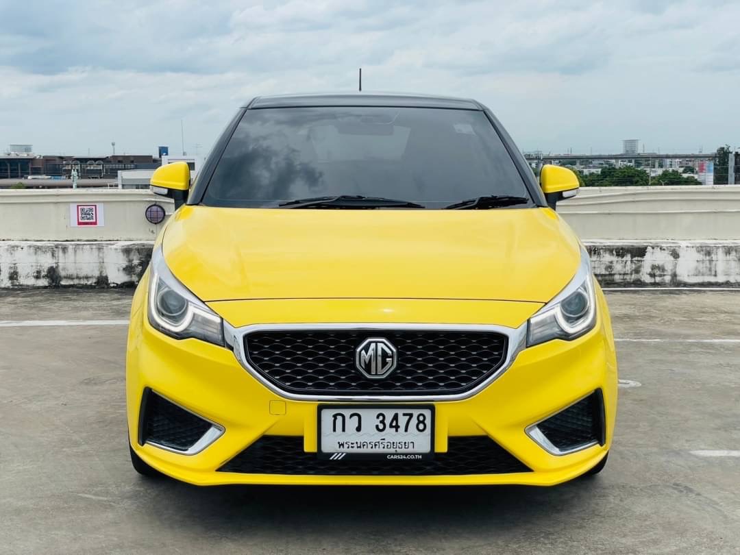 2019 MG3 ไมเนอร์เชนจ์ สีเหลือง