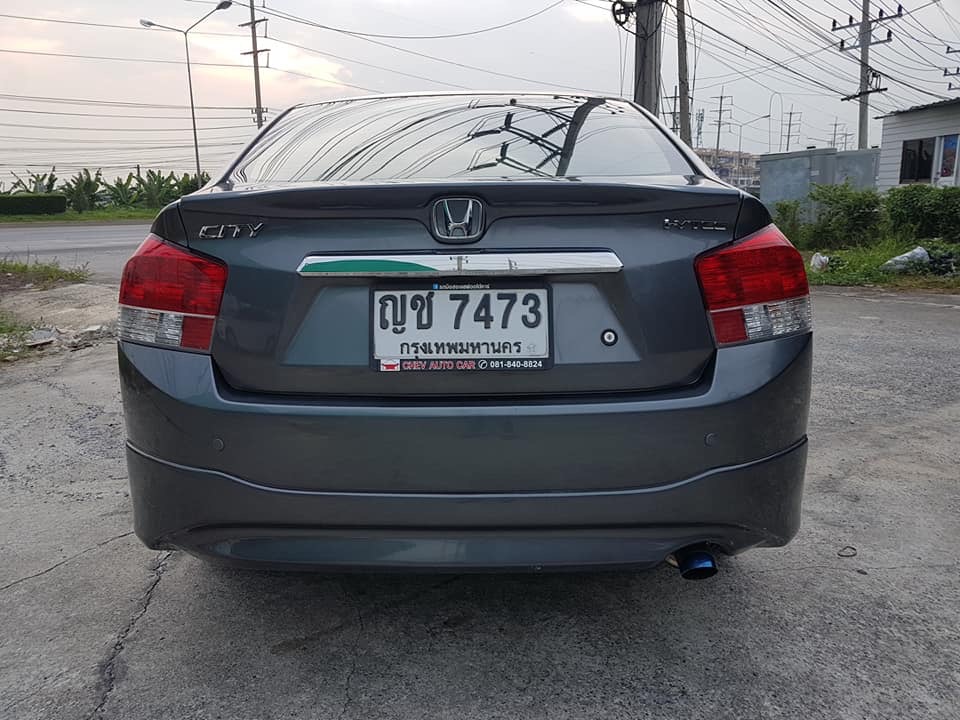 Honda City ปี 2011 สีเทา (รูปที่ 8)