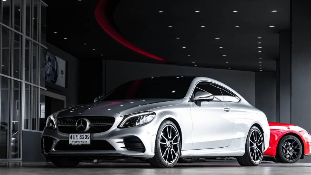 2019 Mercedes-Benz C-Class C 220 d AMG สีเงิน