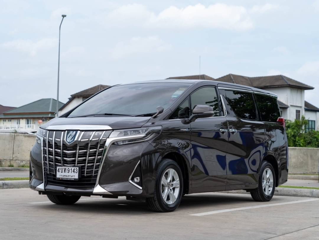 2018 Toyota Alphard สีน้ำตาล (รูปที่ 4)