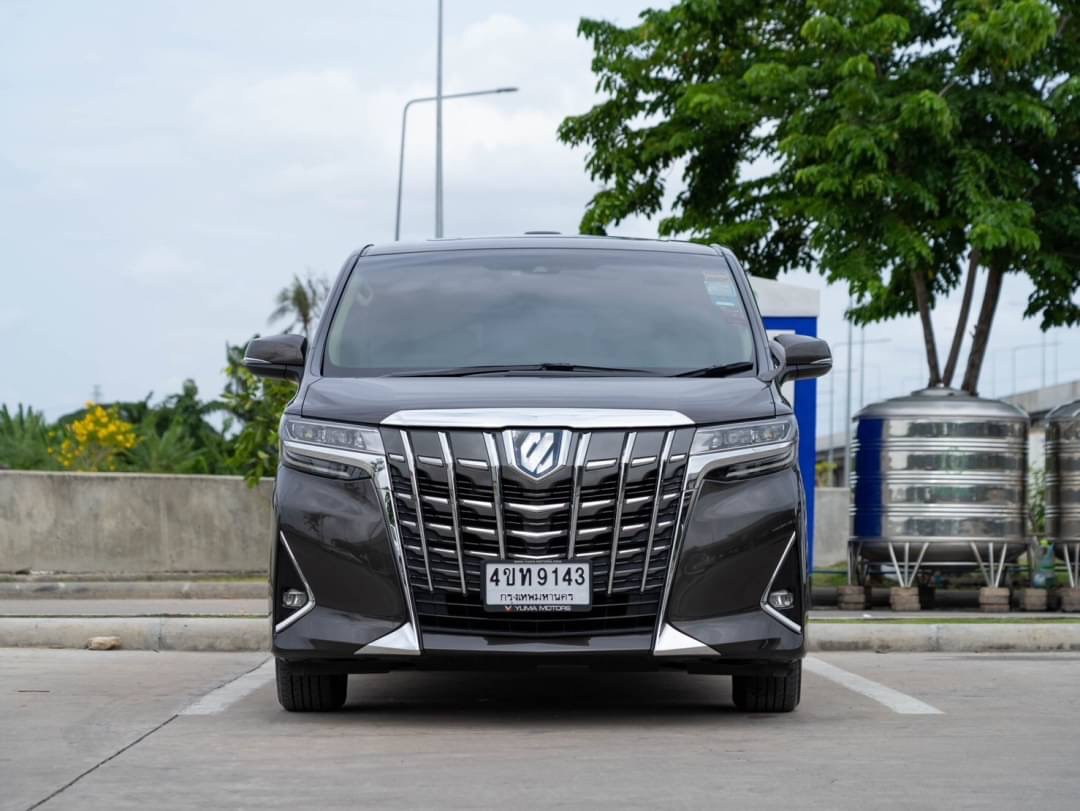 2018 Toyota Alphard สีน้ำตาล (รูปที่ 5)