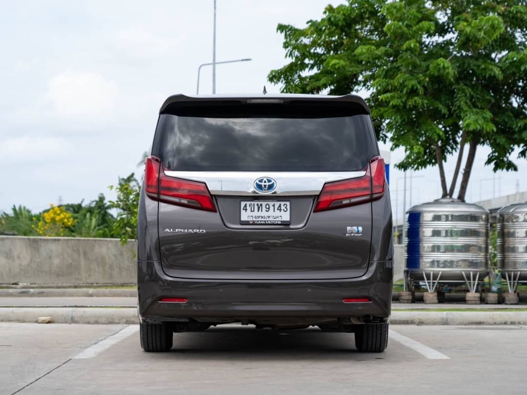 2018 Toyota Alphard สีน้ำตาล (รูปที่ 3)