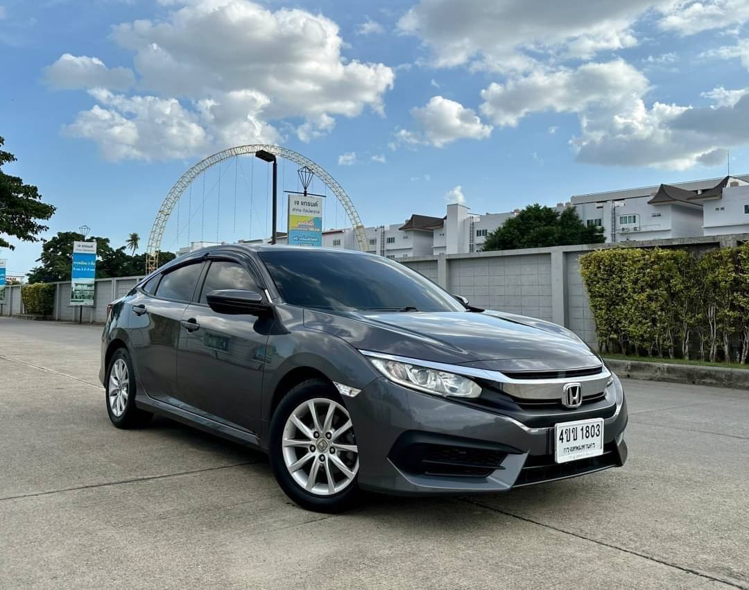 2016 Honda Civic Sedan สีเทา
