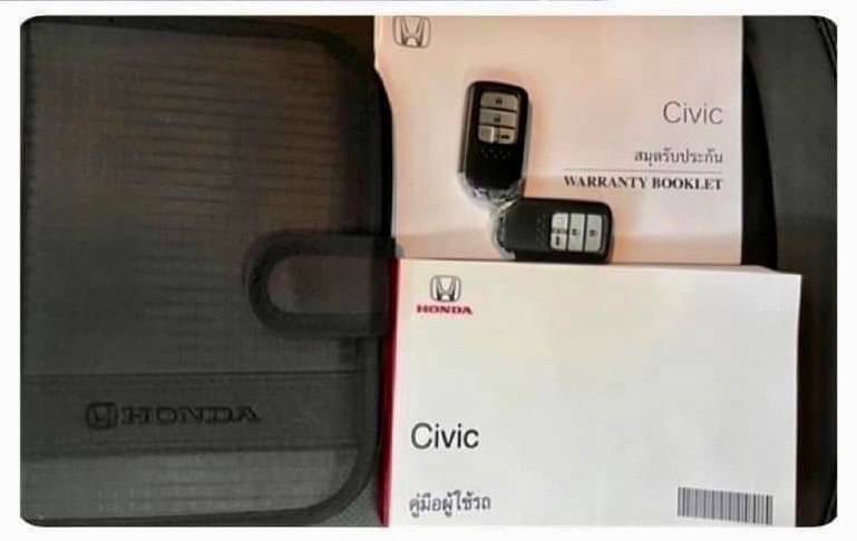 2020 Honda Civic Sedan สีขาว (รูปที่ 18)