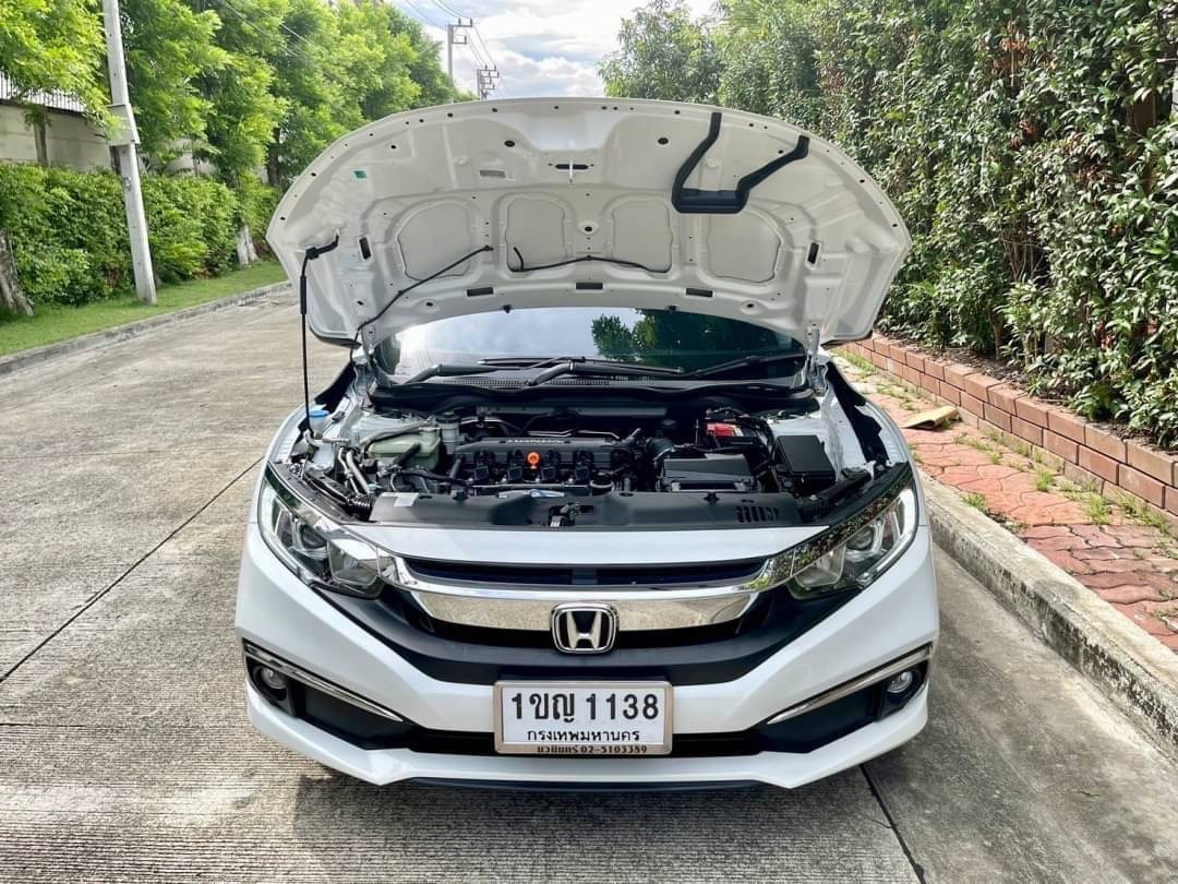 2020 Honda Civic Sedan สีขาว