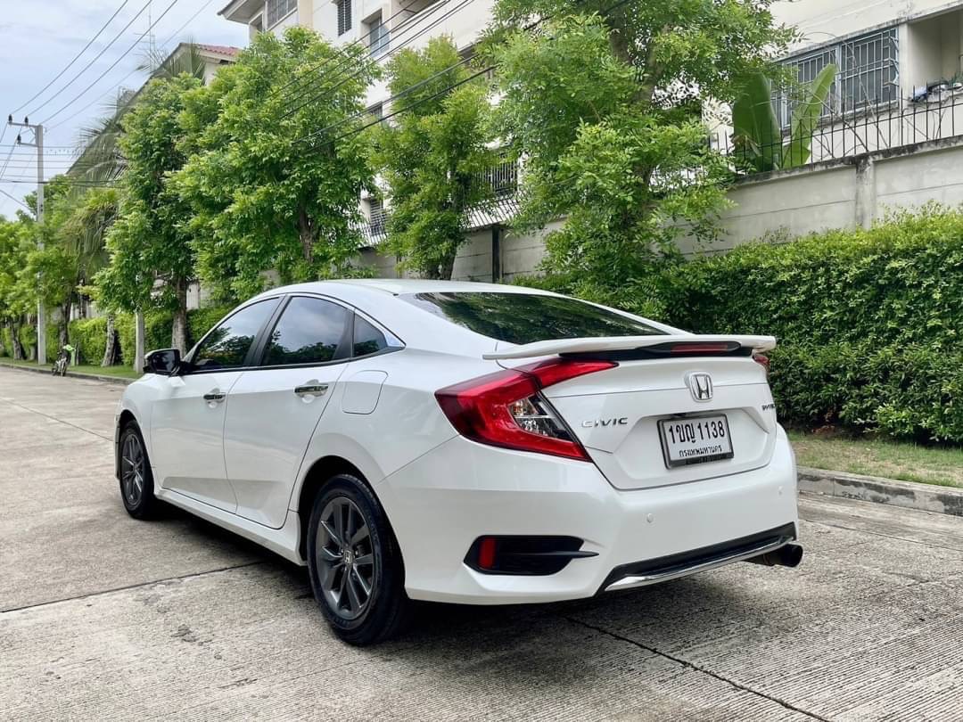 2020 Honda Civic Sedan สีขาว (รูปที่ 4)