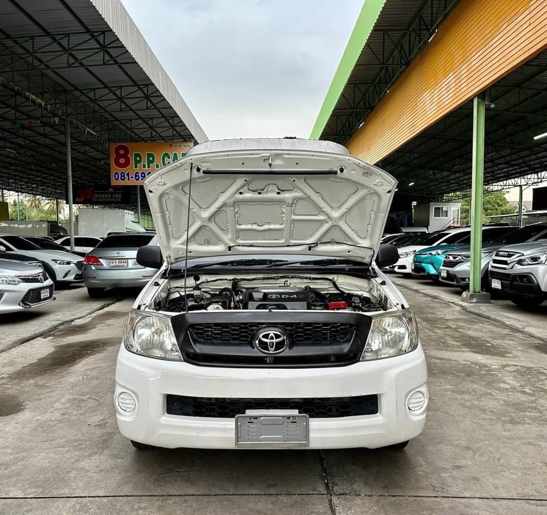 2010 Toyota Hilux Vigo ตอนเดียว สีขาว (รูปที่ 14)