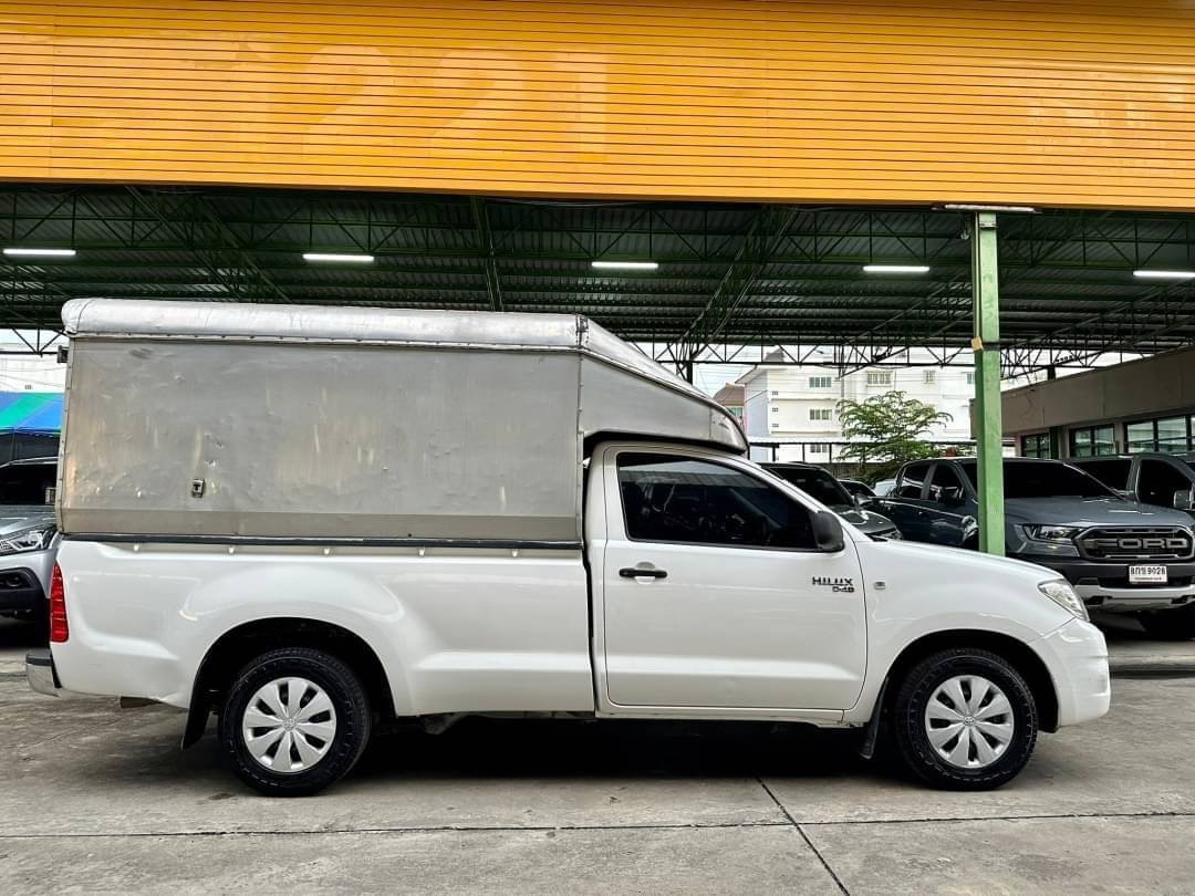 2010 Toyota Hilux Vigo ตอนเดียว สีขาว (รูปที่ 10)