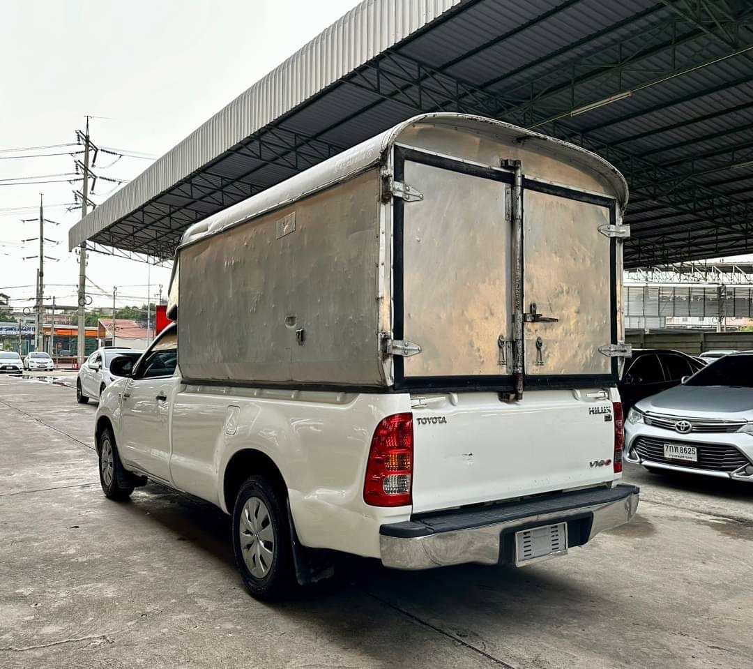 2010 Toyota Hilux Vigo ตอนเดียว สีขาว (รูปที่ 8)