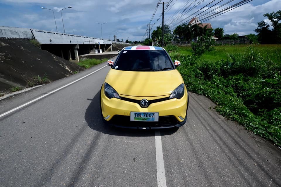 MG3 โฉมแรก ปี 2017 สีเหลือง (รูปที่ 6)