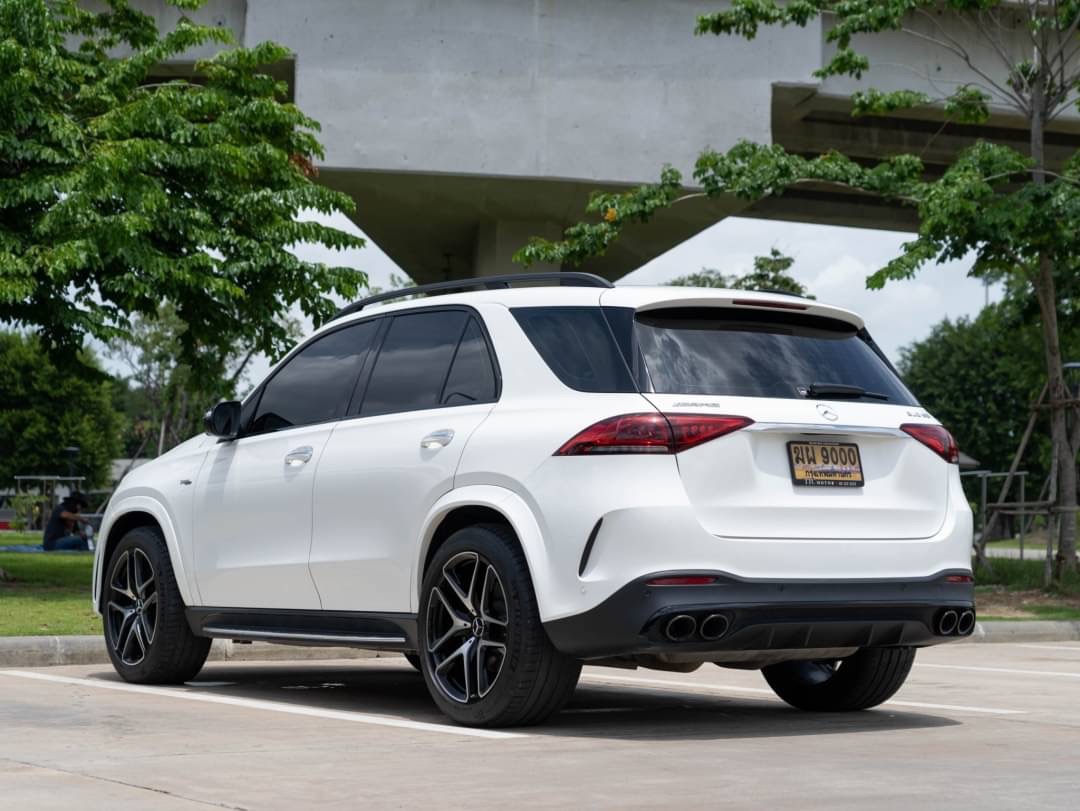 2022 Mercedes-Benz GLE-Class GLE 350 de 4MATIC สีขาว (รูปที่ 9)