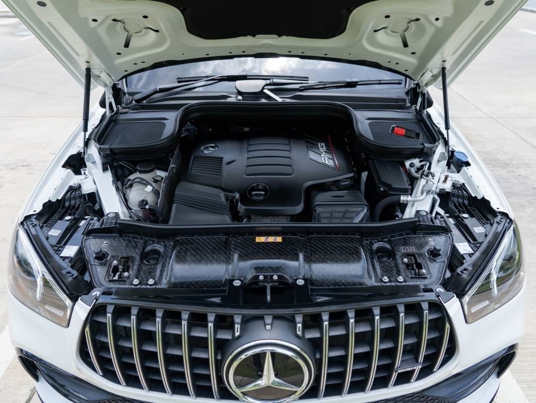 2022 Mercedes-Benz GLE-Class GLE 350 de 4MATIC สีขาว (รูปที่ 12)