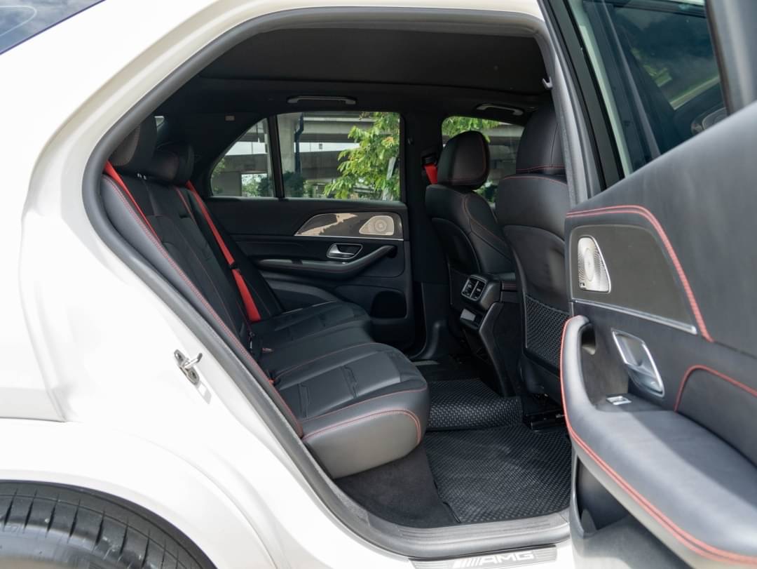 2022 Mercedes-Benz GLE-Class GLE 350 de 4MATIC สีขาว (รูปที่ 7)