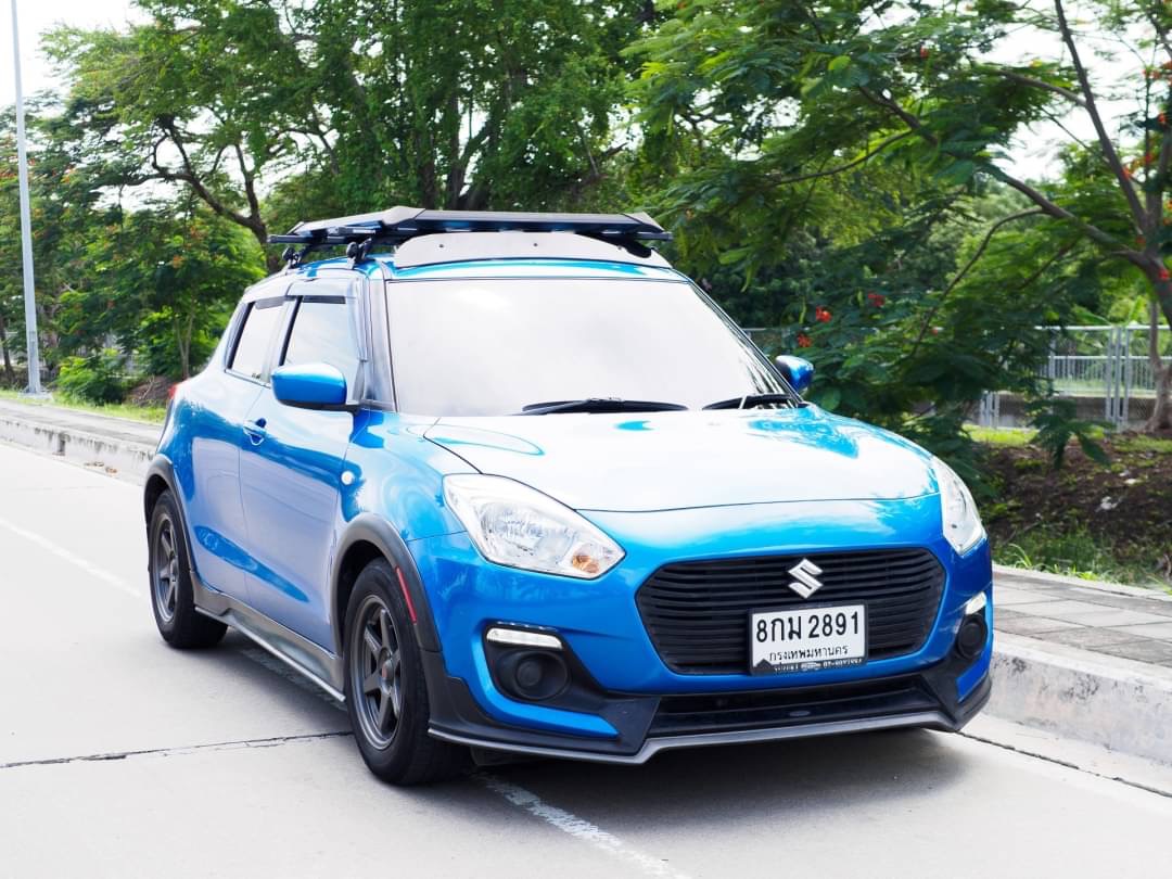 2019 Suzuki Swift สีน้ำเงิน (รูปที่ 5)