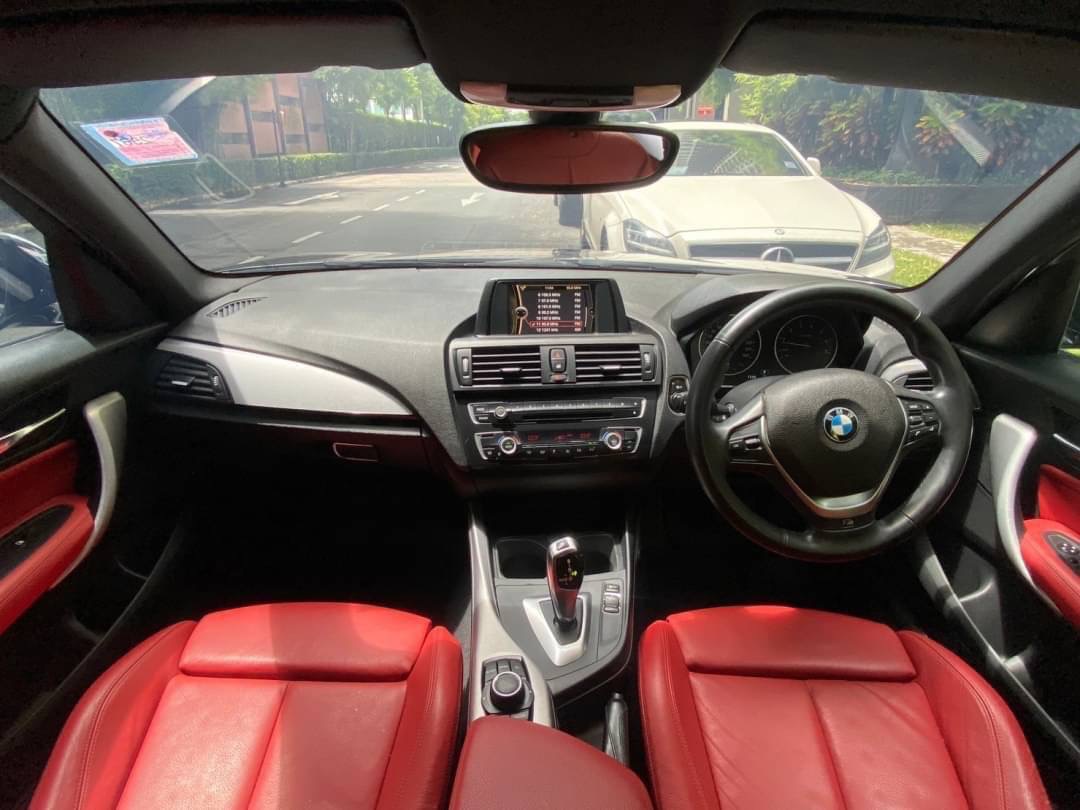2014 BMW 1 Series F20 116i สีดำ (รูปที่ 12)