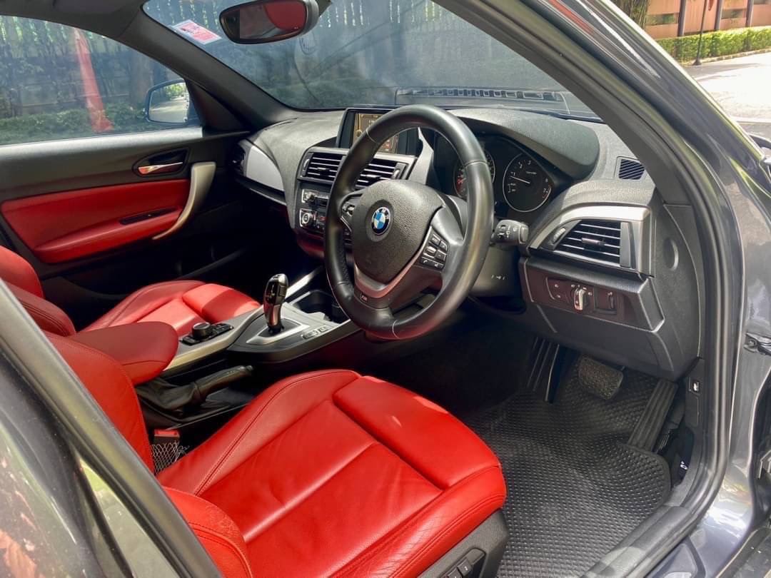2014 BMW 1 Series F20 116i สีดำ (รูปที่ 8)