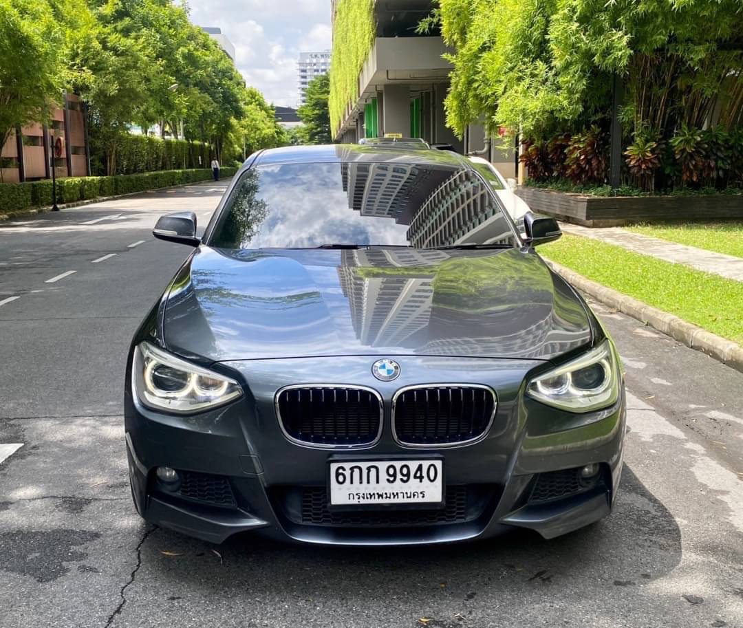 2014 BMW 1 Series F20 116i สีดำ (รูปที่ 2)