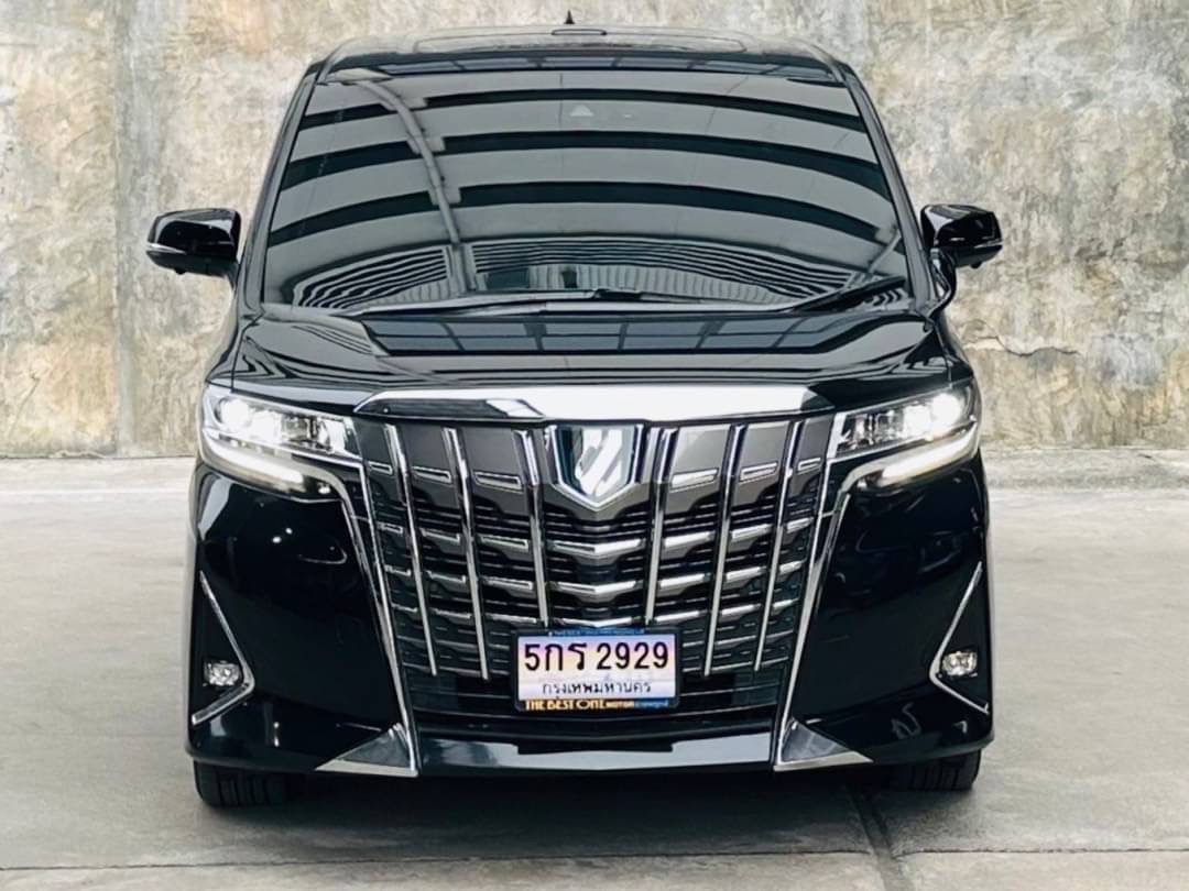 2021 Toyota Alphard สีดำ (รูปที่ 5)