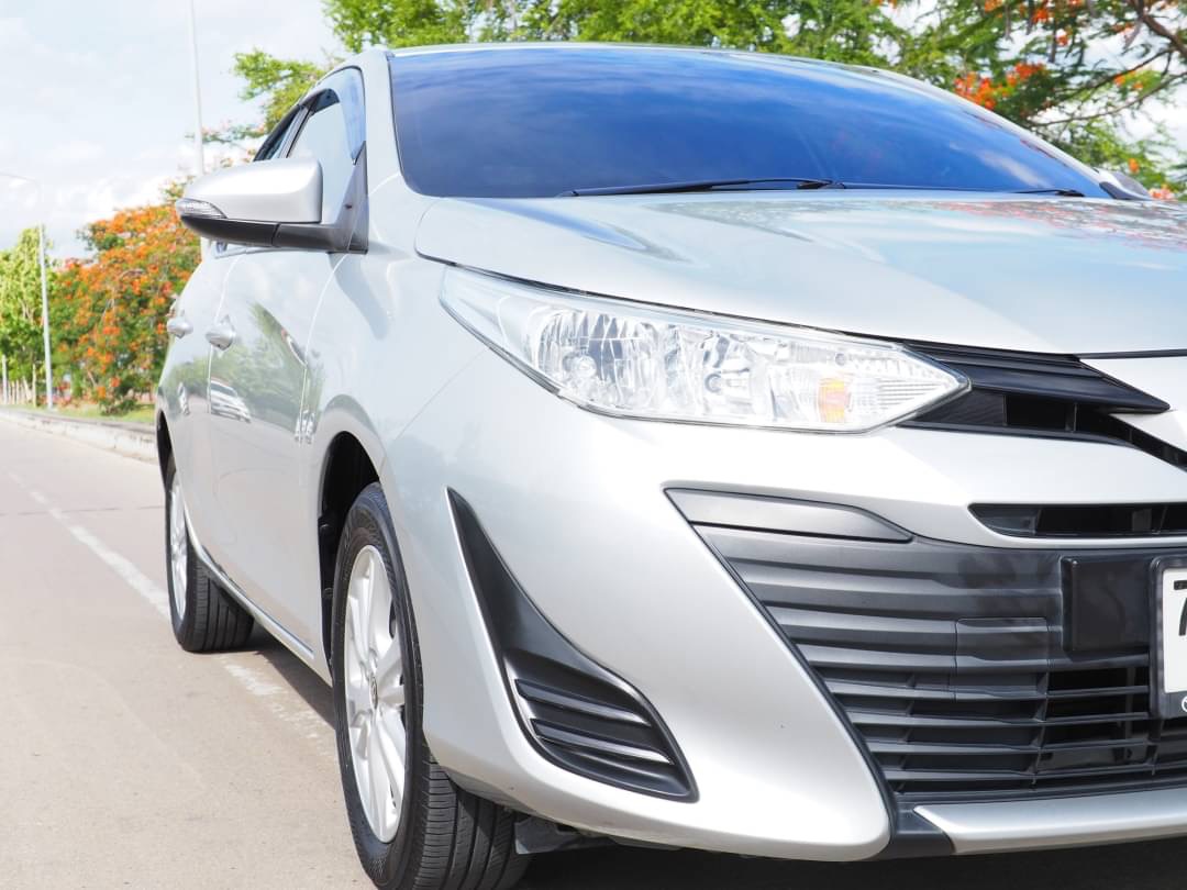 2018 Toyota Vios ไมเนอร์เชนจ์ สีเงิน (รูปที่ 14)