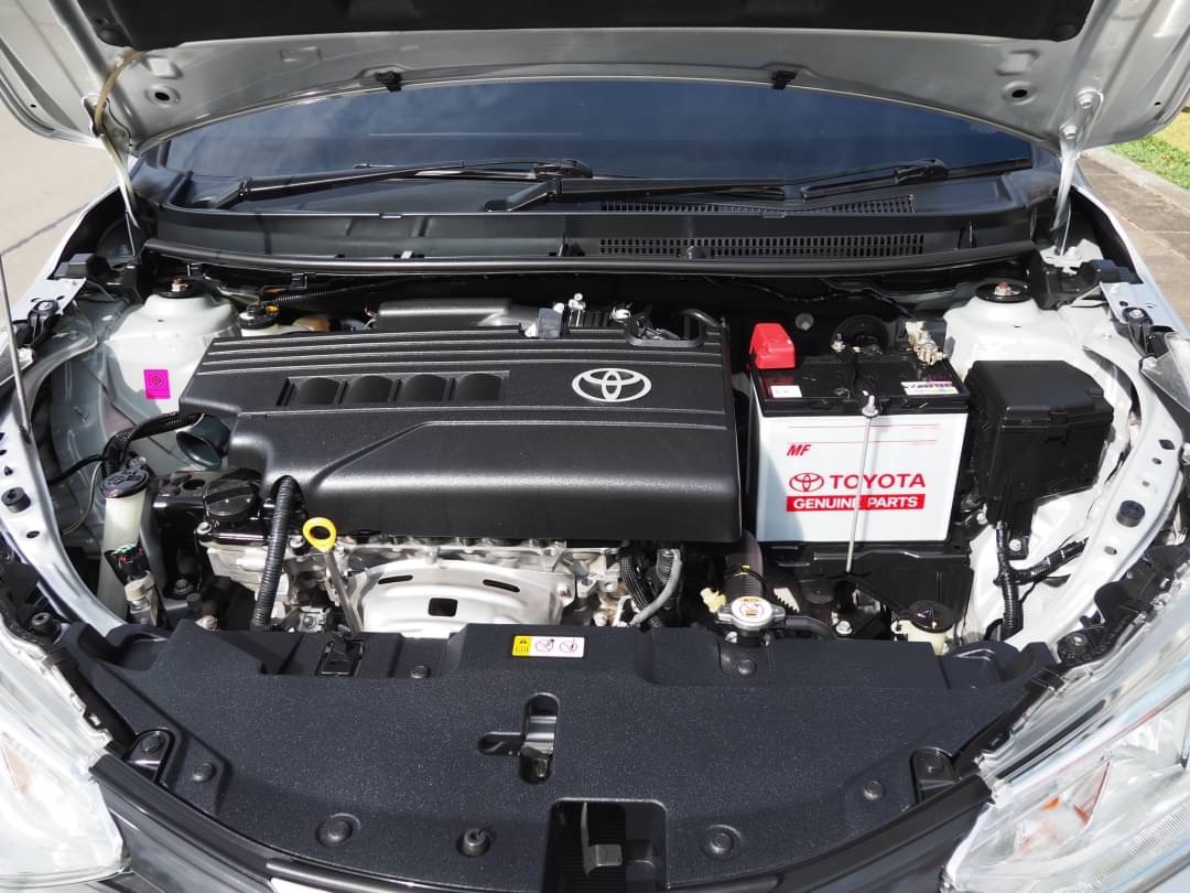 2018 Toyota Vios ไมเนอร์เชนจ์ สีเงิน (รูปที่ 15)