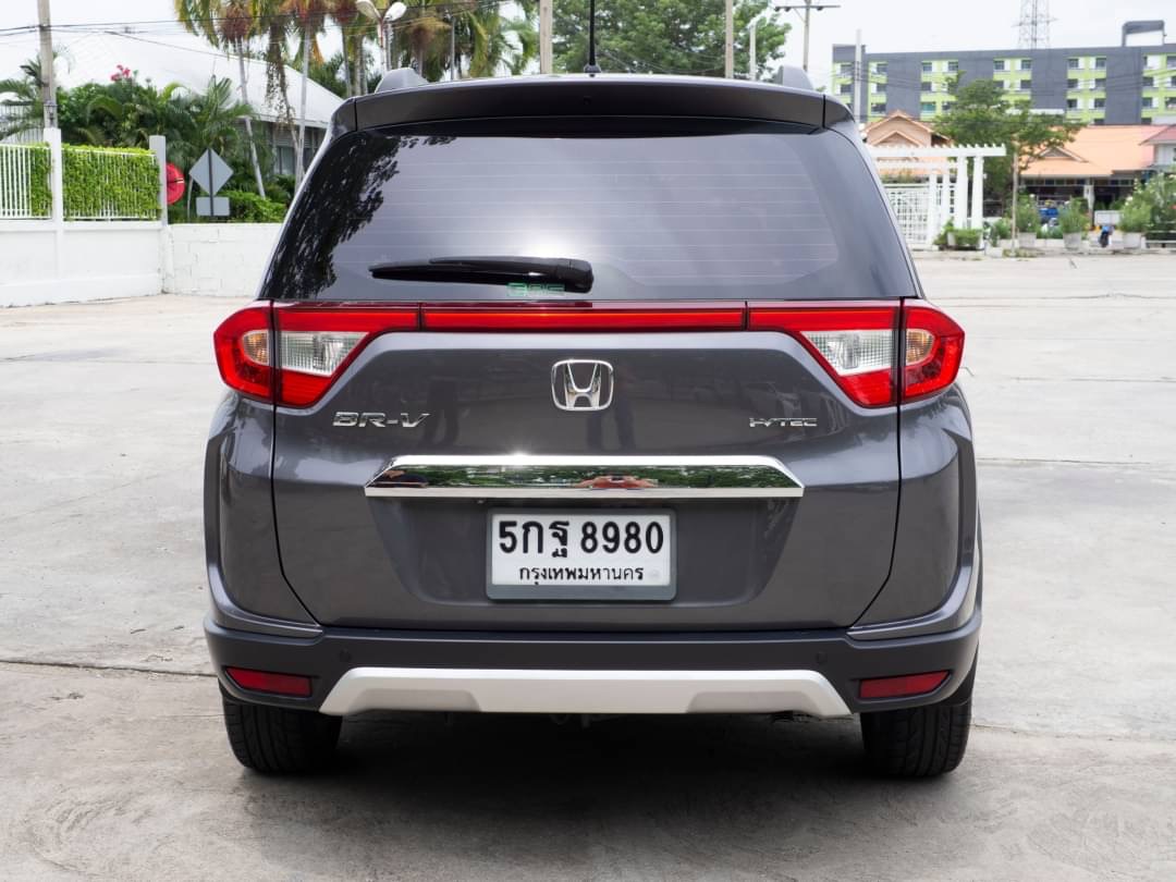 2016 Honda BR-V สีเทา (รูปที่ 4)