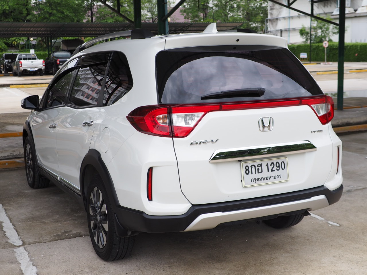 2019 Honda BR-V สีขาว (รูปที่ 7)