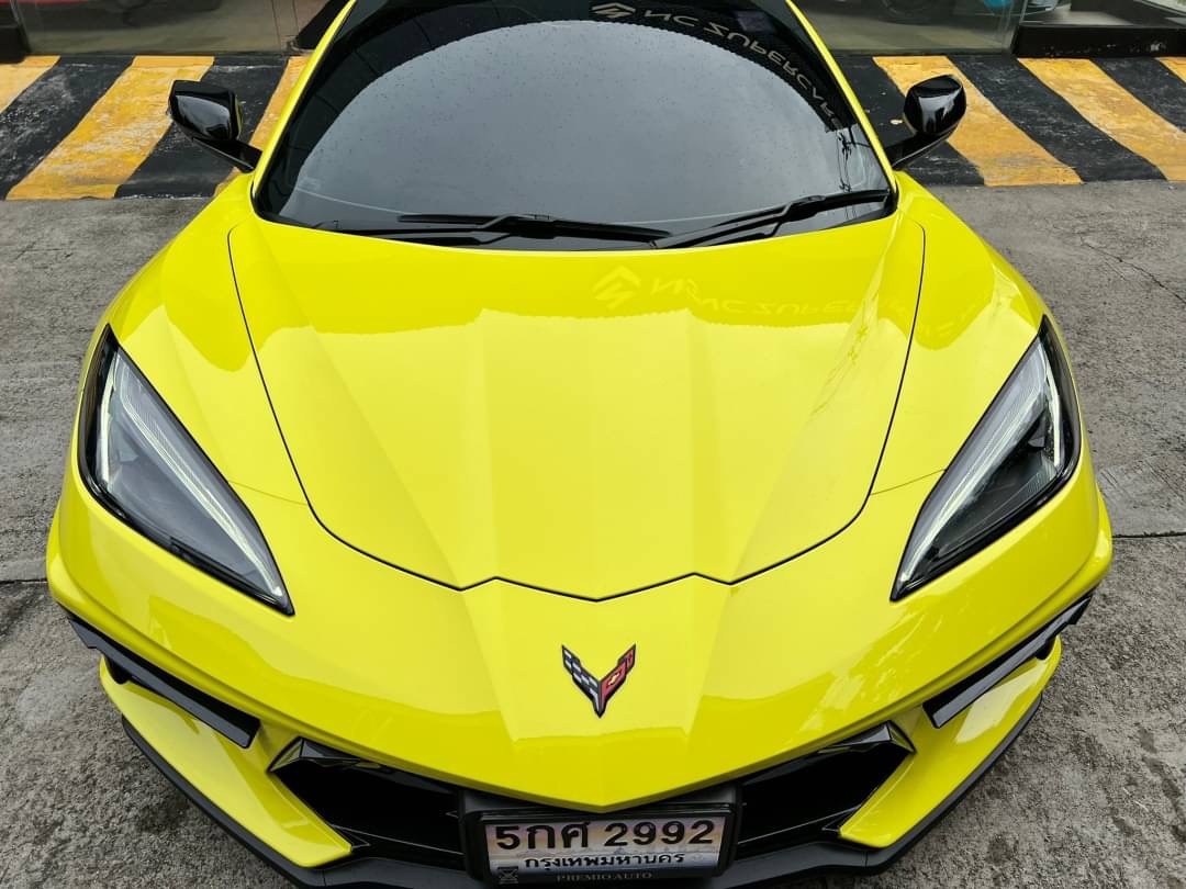 2022 Chevrolet Corvette สีเหลือง (รูปที่ 11)