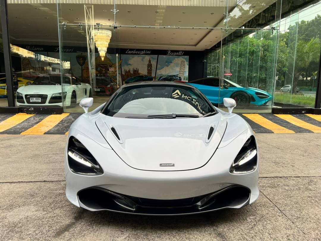 2021 McLaren 720S สีฟ้า (รูปที่ 7)